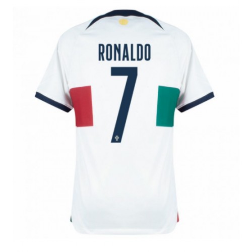 Portugal Cristiano Ronaldo #7 Udebanetrøje VM 2022 Kort ærmer